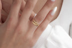 How to order a personalized double name ring