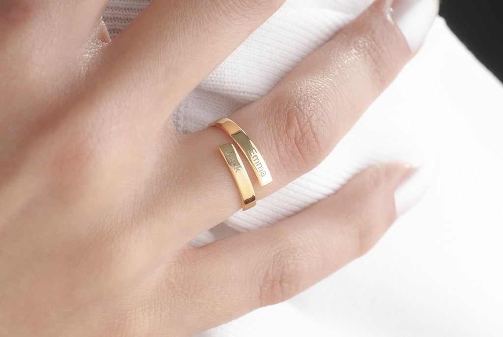 14K Gold Promise Ring