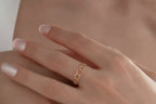 Honeycomb ring US size guide