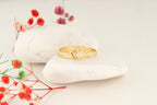 14K Gold Lotus Flower Ring – Dainty Spiritual Ring