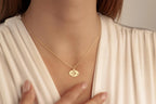 14K Gold American Football Number Necklace, Soccer Number Pendant, Football Number Necklace, Soccer Sports Jewelry, Custom Sports Gift