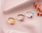 Chic and Elegant Love Hug Ring, Adjustable Embracing Hands Ring, Sterling Silver Hug Ring, Couple Wrap Ring, Mom Birthstone Ring, Mom Gift
