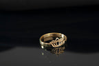 Lotus Flower Ring in 14K Gold, Lotus Symbol Ring, Handcrafted Ring, Flowers Ring, Dainty Ring, Spiritual Ring, Gift For Her, Christmas Gift