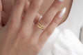 14K Solid Gold Double Name Ring, Two Names Personalized Ring, Engraved Two Name Ring, Couple Name Ring, Engagement Ring, Promise Ring