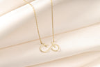 14K Gold Bike Necklace, Bicycle Necklace, Cyclist Necklace, Sports Necklace, Minimal Bike Pendant, Cycling Gift, Bike Lover Gift,Travel Gift