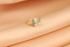 14K Gold Custom Pet Portrait Ring, Dog Photo Engraved Ring, Cat Photo Ring, Pet Jewelry, Engraved Dog Cat Memorial Jewelry,Mother’s Day Gift