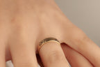 14K Gold Birthflower Ring, Personalized Family Flowers Ring, Birth Flower Ring, Personalized Floral Bouquet Ring, Mom/Grandma Gift