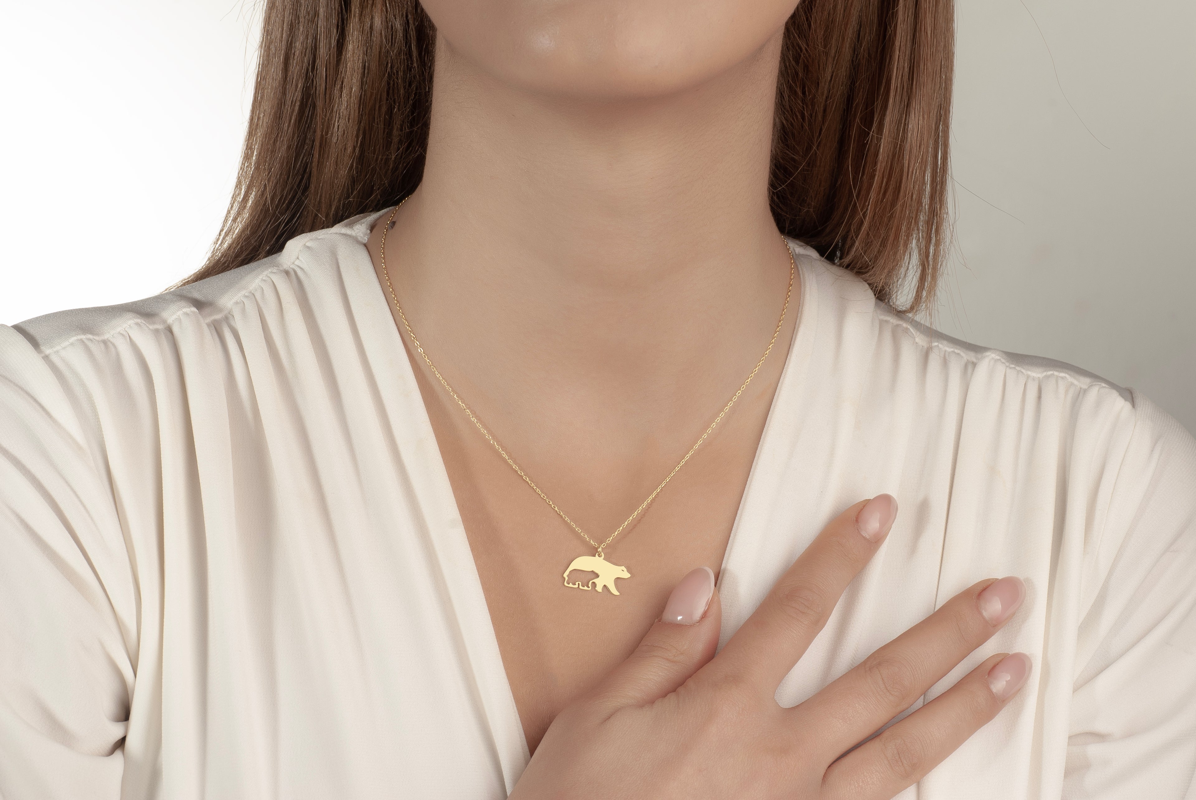 Jovelle Fine Jewelry Mama Bear Necklace gift packaging